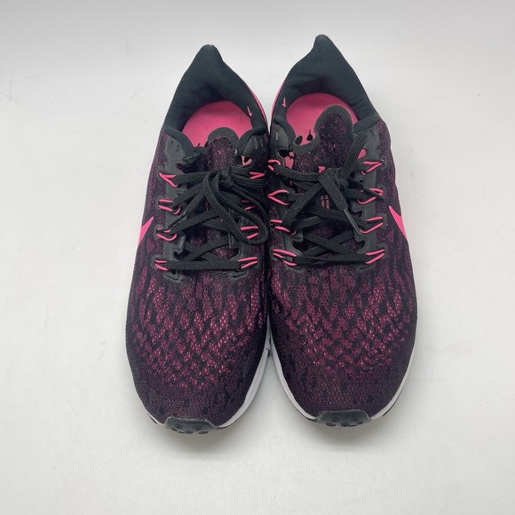 Nike Sneakers Womens 10.5 Air Zoom Pegasus 36 AQ2210-009 Black Running Shoes - Picture 2 of 12